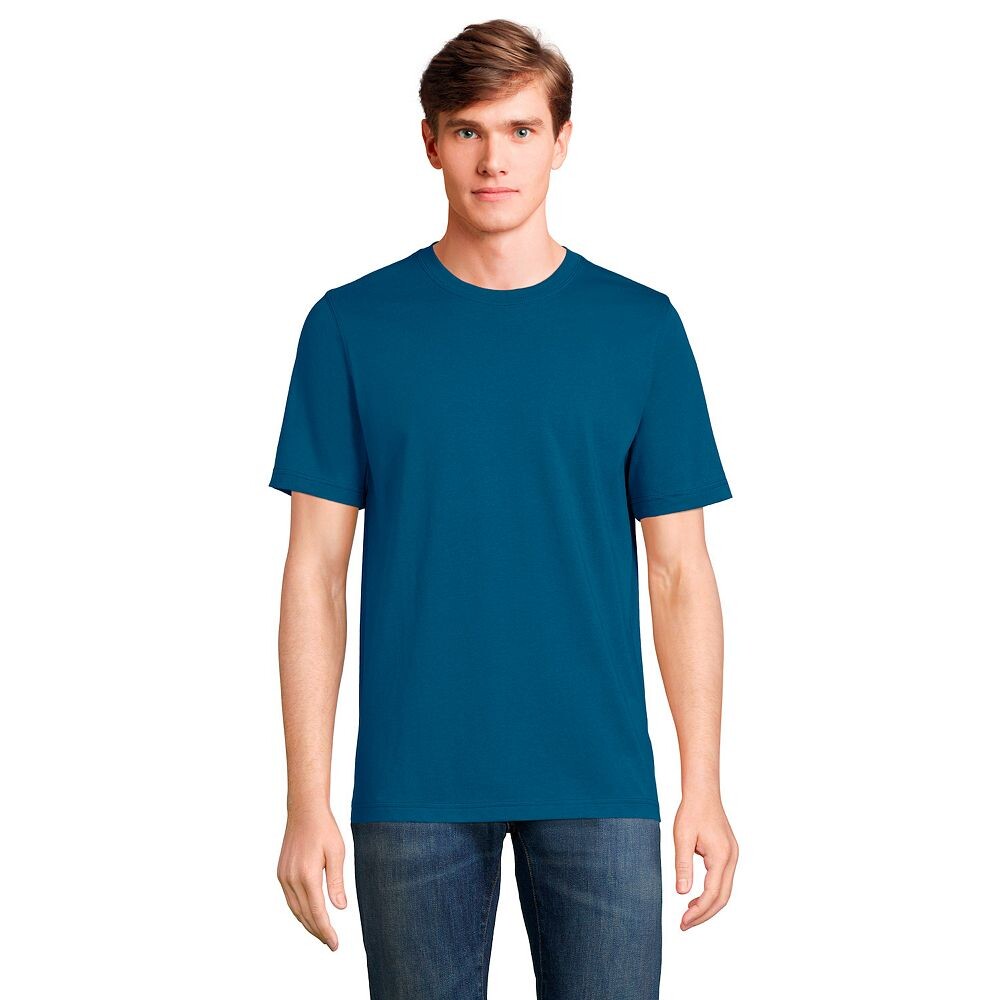 

Футболка Big & Tall Lands' End Super-T, цвет Evening Blue