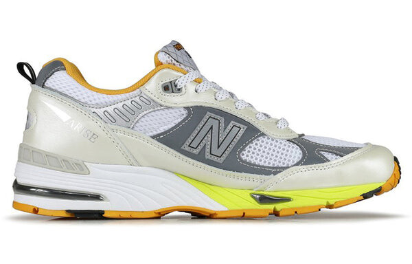 Кроссовки aries x 991 сделано в англии New Balance, белый — фото 2