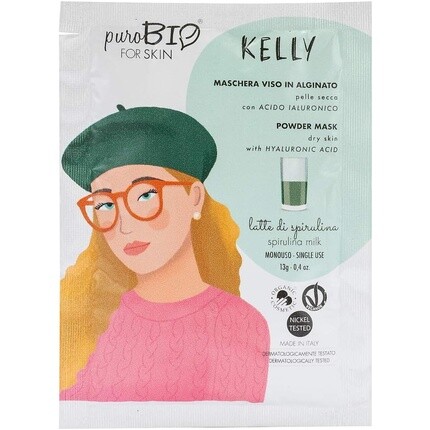 

Маска Kelly Peel Off для сухой кожи № 09 со спирулиной и молочком, Purobio, Оранжевый, Маска Kelly Peel Off для сухой кожи № 09 со спирулиной и молочком, Purobio