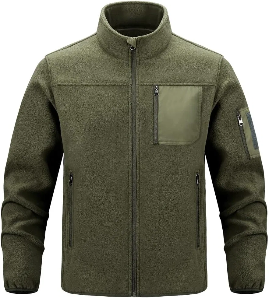 Куртка флисовая мужская тактическая, Army Green — фото 2