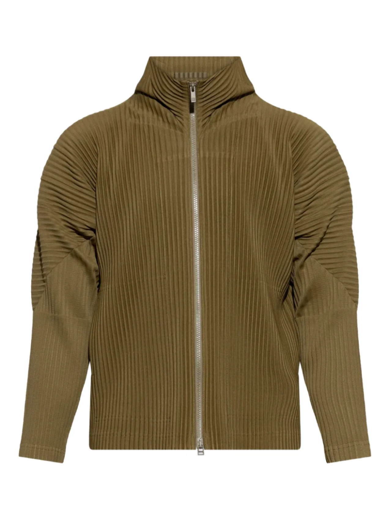 

Плиссированная куртка на молнии Homme Plissé Issey Miyake, зеленый