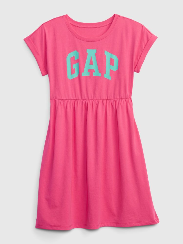 

Детское платье с логотипом. Gap, розовый