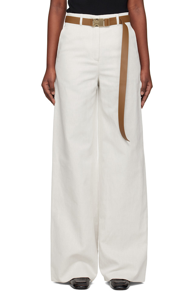 

Брюки Murge Max Mara, бежевый