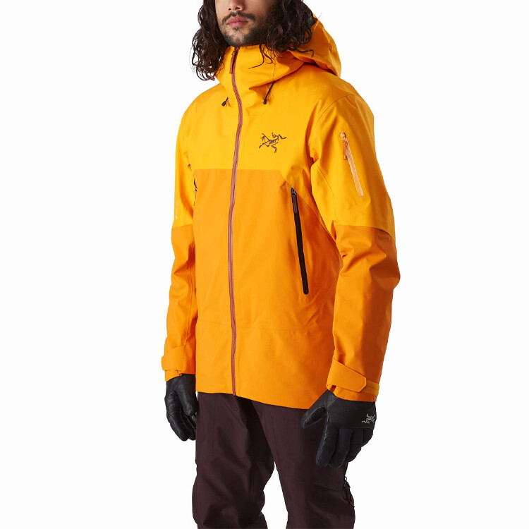 Мужская куртка Arcteryx Hard Shell, цвет Black — фото 4