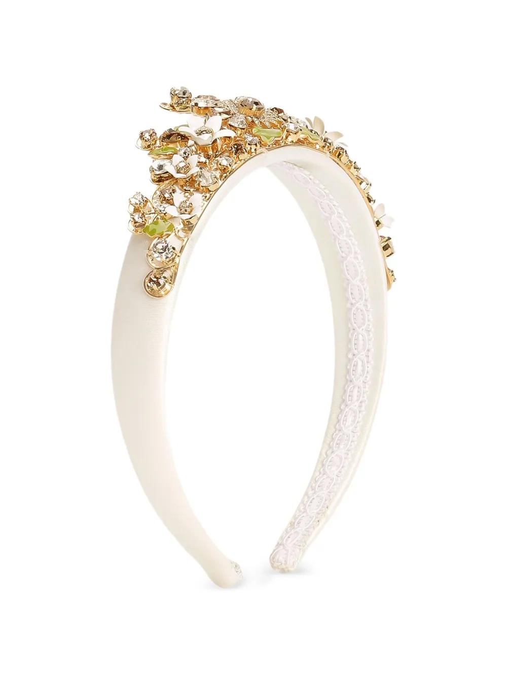 

Украшение для волос с цветочным декором Dolce & Gabbana Kids, белый