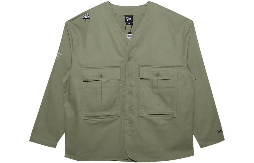 

New Era Рубашка унисекс зеленая