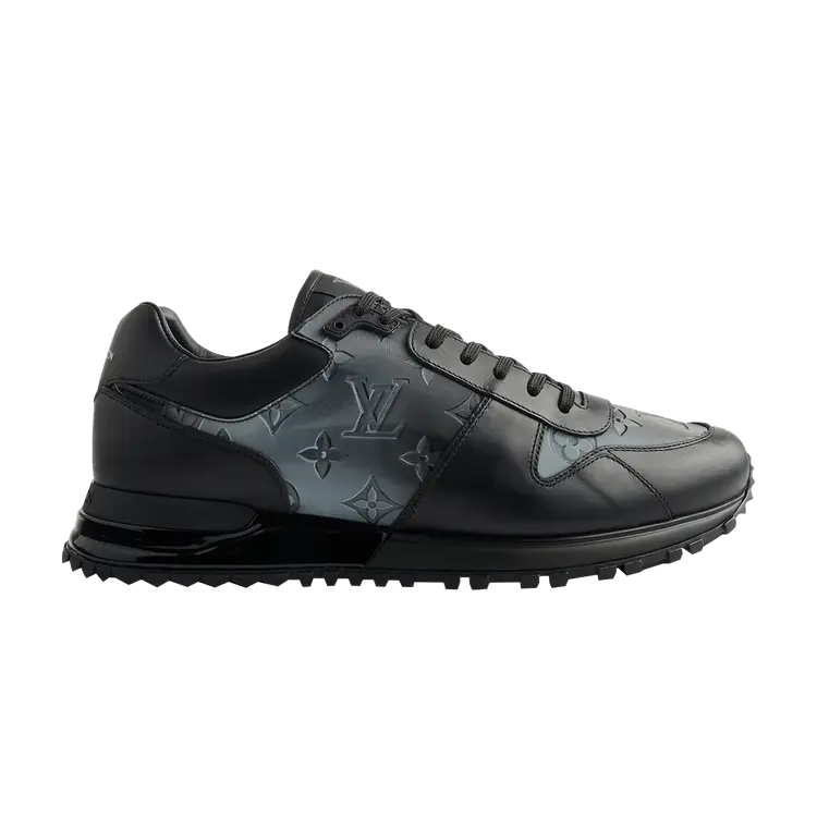 

Кроссовки Louis Vuitton Run Away Sneaker Black Iridescent, черный