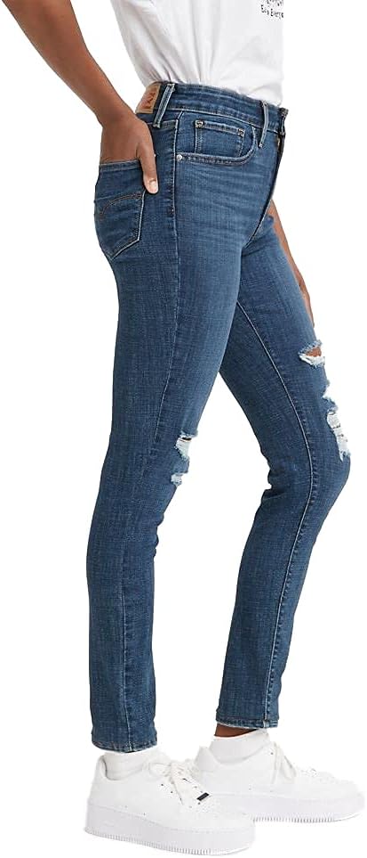 Женские джинсы скинни Levi's 721 с высокой талией, Lapis Longing — фото 2