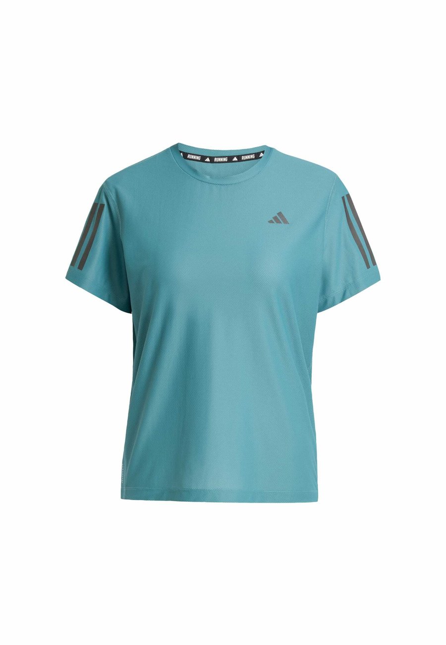 Спортивная футболка Adidas Performance TEE, Preloved Teal/Teal — фото 4