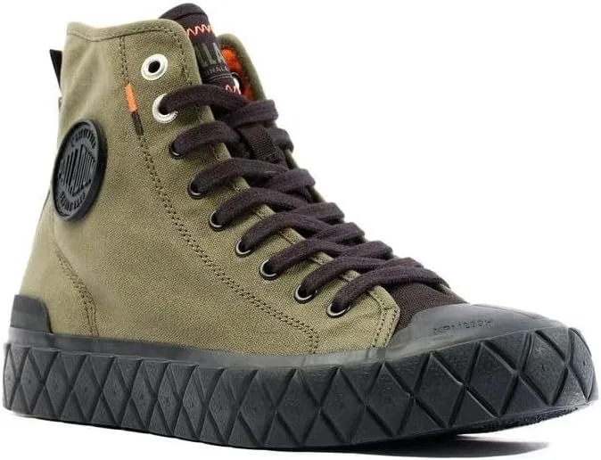 Кроссовки Palladium Unisex Palla Ace CVS Mid Trainers, Olive Night Black — фото 2