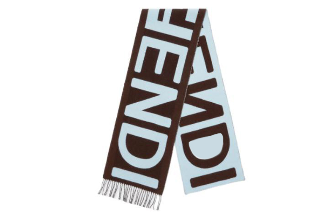 

Вязаный шарф унисекс FENDI
