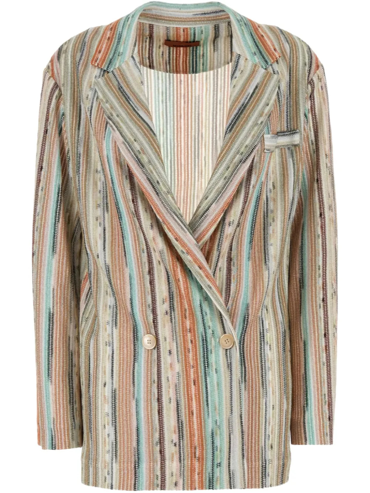 

Двубортный блейзер Missoni, синий