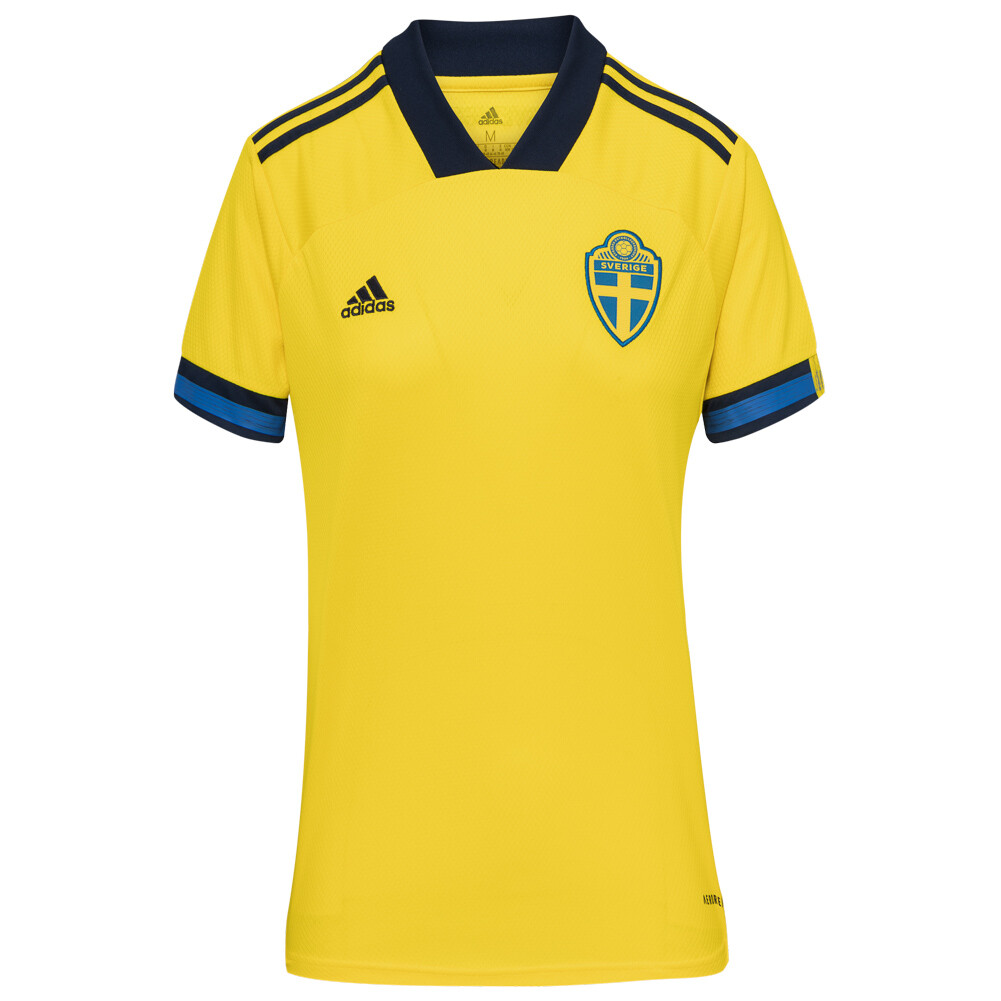 

Швеция, женская домашняя майка Adidas