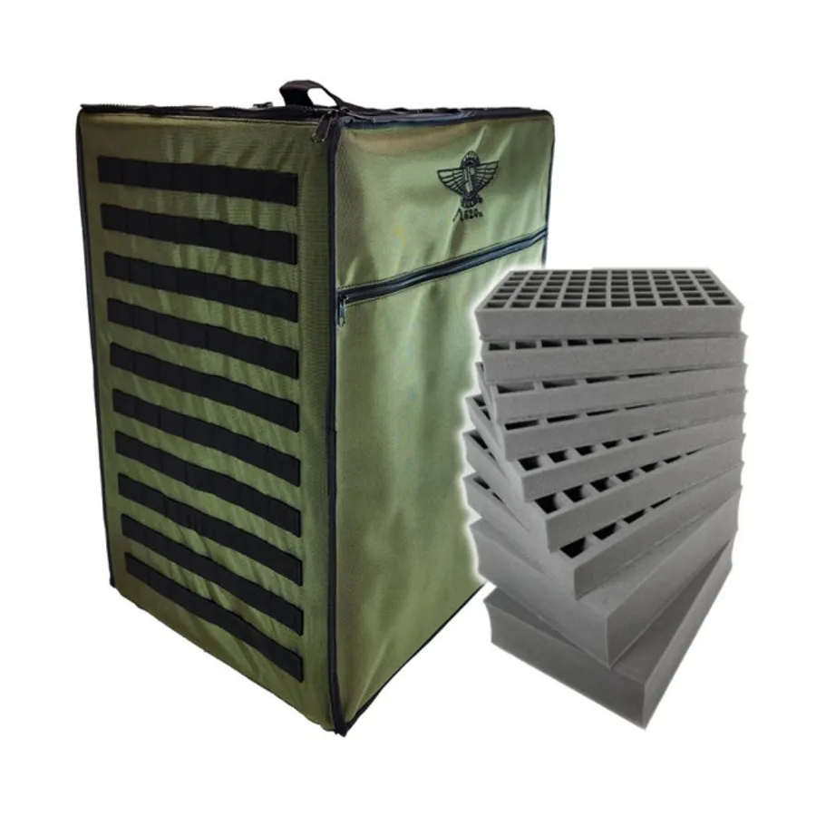 

ПАКЕТ. 1520XL Molle со стандартной выгрузкой (оливково-зеленый), Battle Foam - P.A.C.K. 1520 Cases