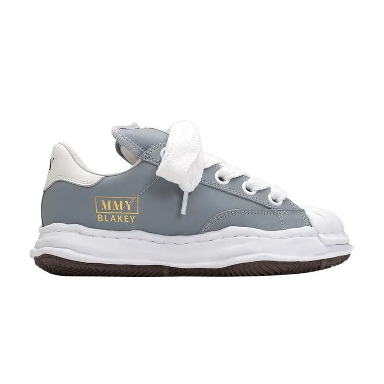 

Кроссовки Maison Mihara Yasuhiro Blakey Puffer OG Sole Leather Low Grey, серый