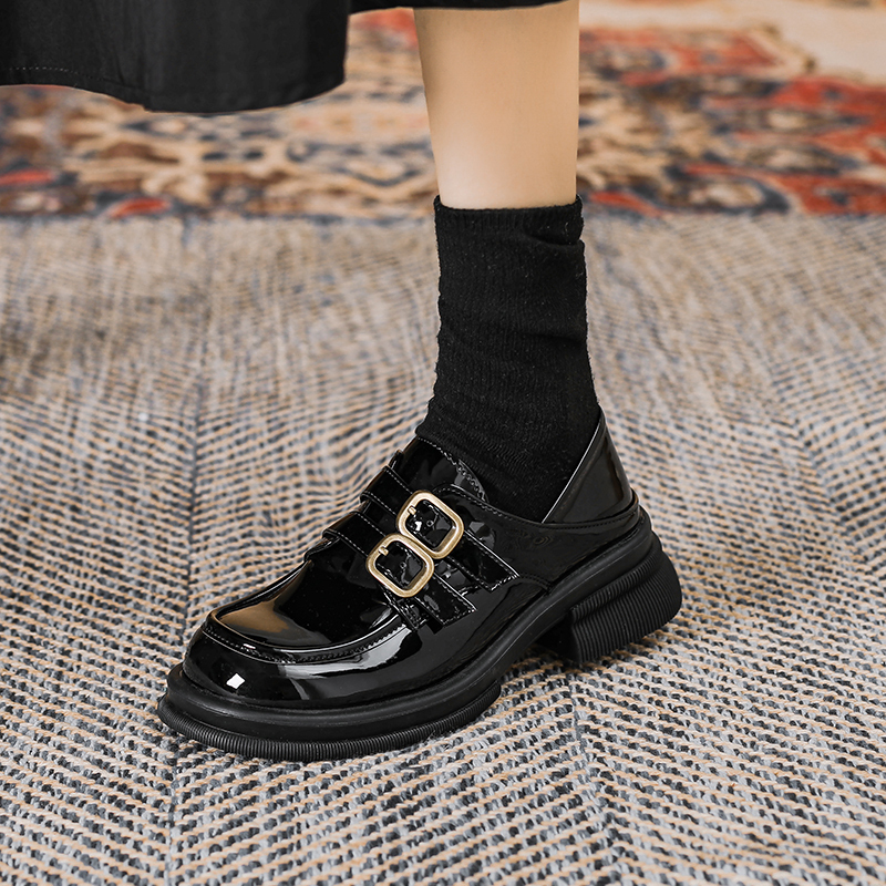 TATAYA Лоферы женские матовые черные, цвет Black[Matte] — фото 4