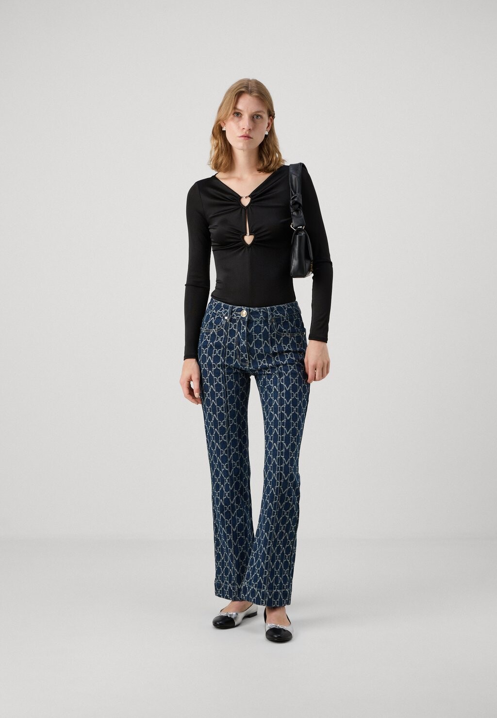 

Широкие джинсы Bea Logo MARCIANO BY GUESS, синие