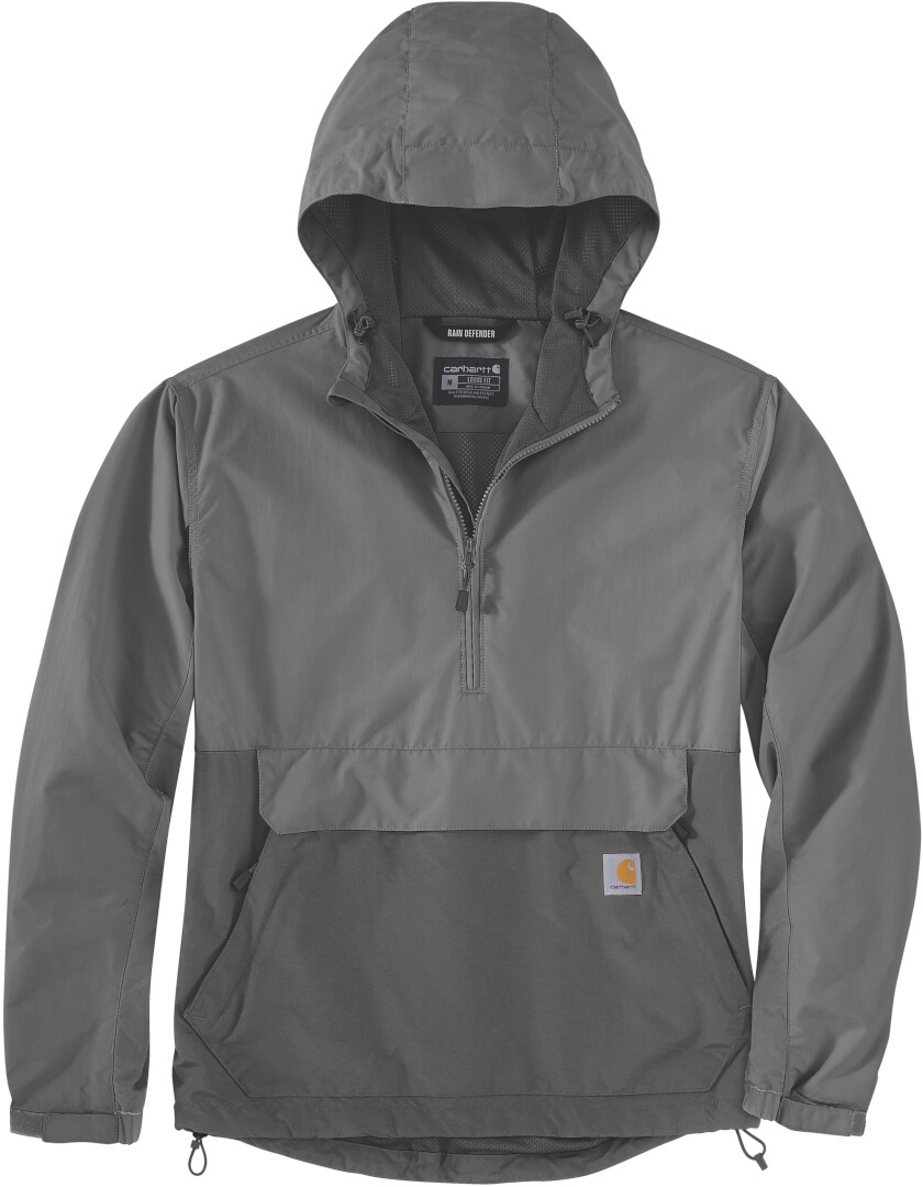 

Куртка Carhartt Rain Defender Loose Fit Lightweight Packable Jacket, темно-серый