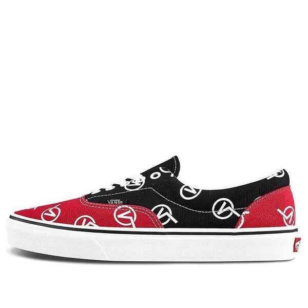 

Кроссовки classic slip-on vlogo 'black red' Vans, черный