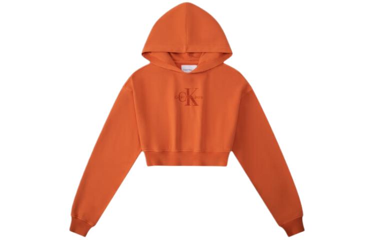 Футболка CALVIN KLEIN Женская с V-образным вырезом Красный, Красный цвет ласточки — фото 2