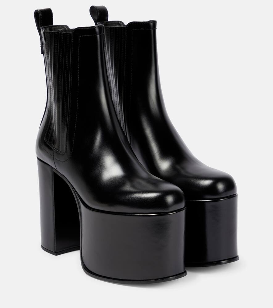 Кожаные ботинки Club на платформе Valentino Garavani