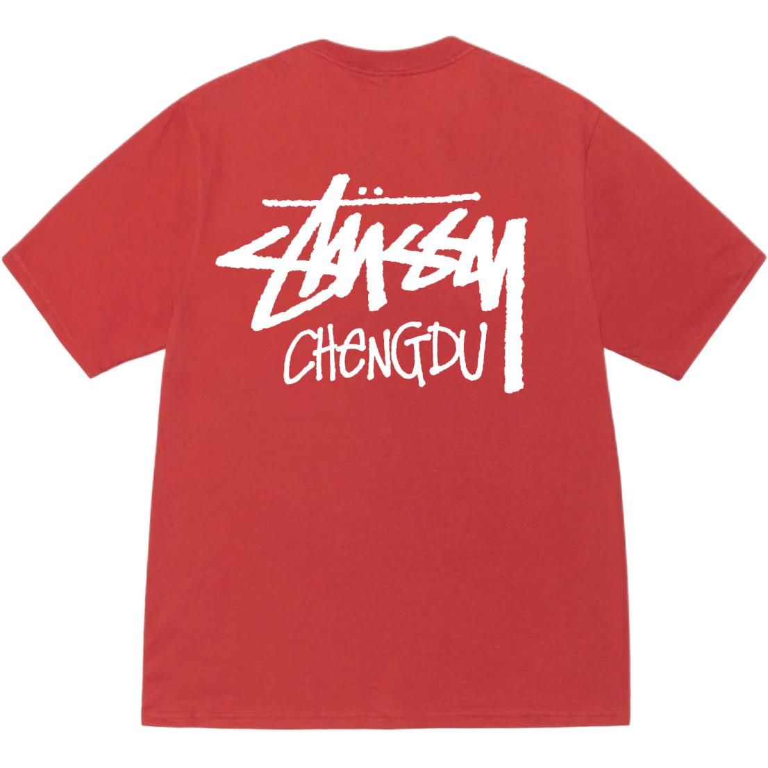 

Футболка Stock New York Stussy, красный