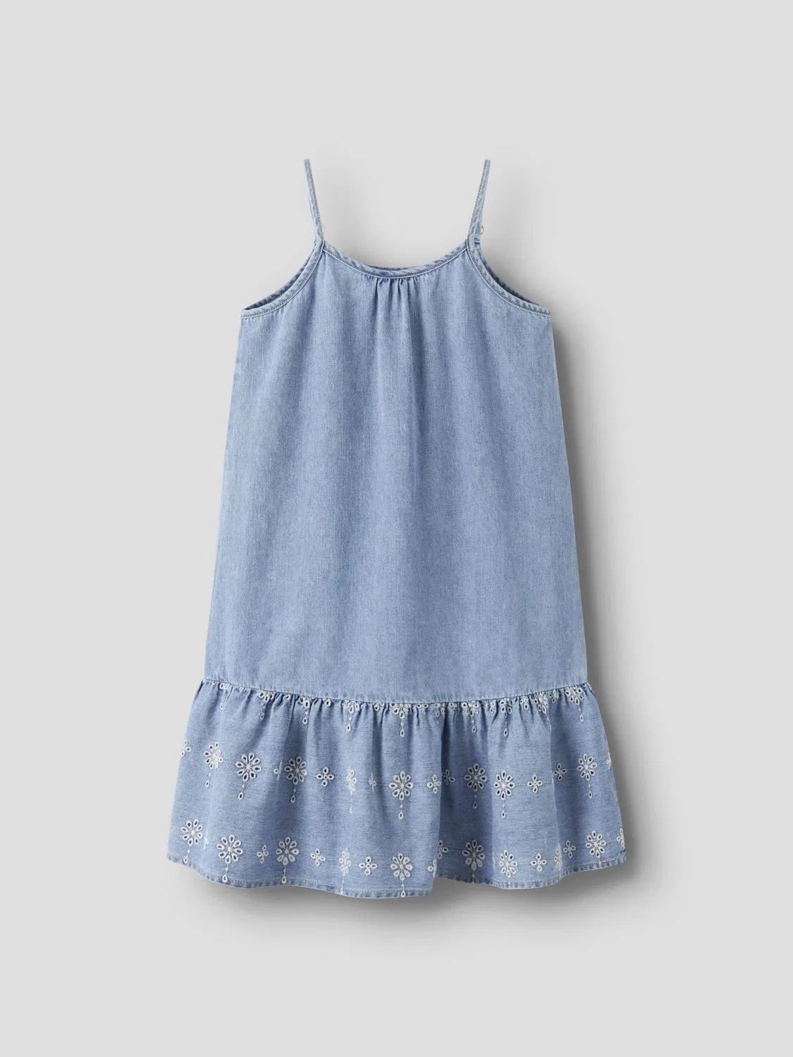 Платье джинсовое Name it, light blue denim — фото 3