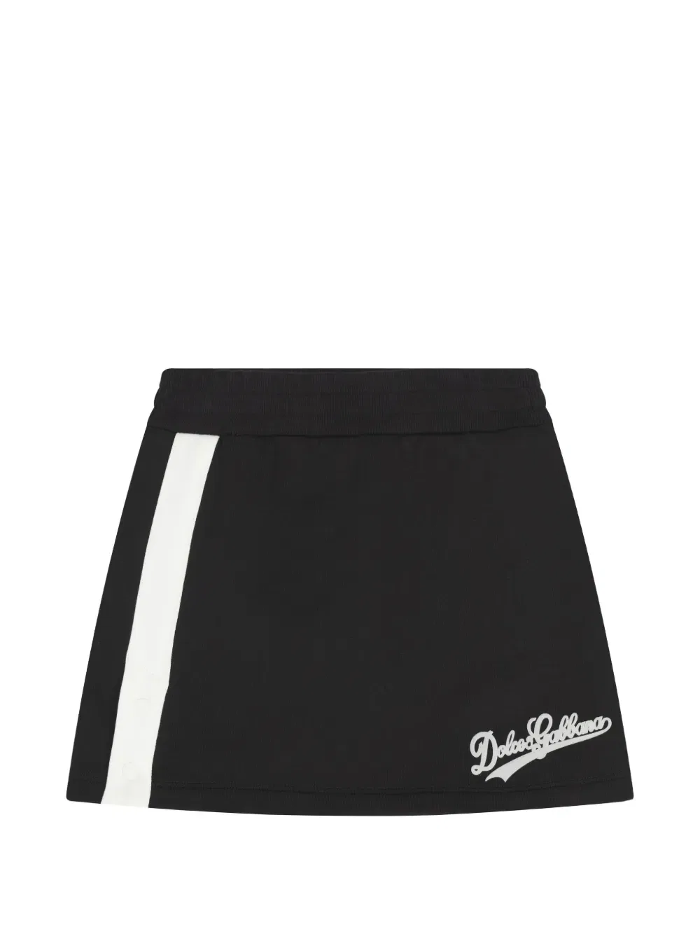Флисовая юбка Dolce & Gabbana, черный