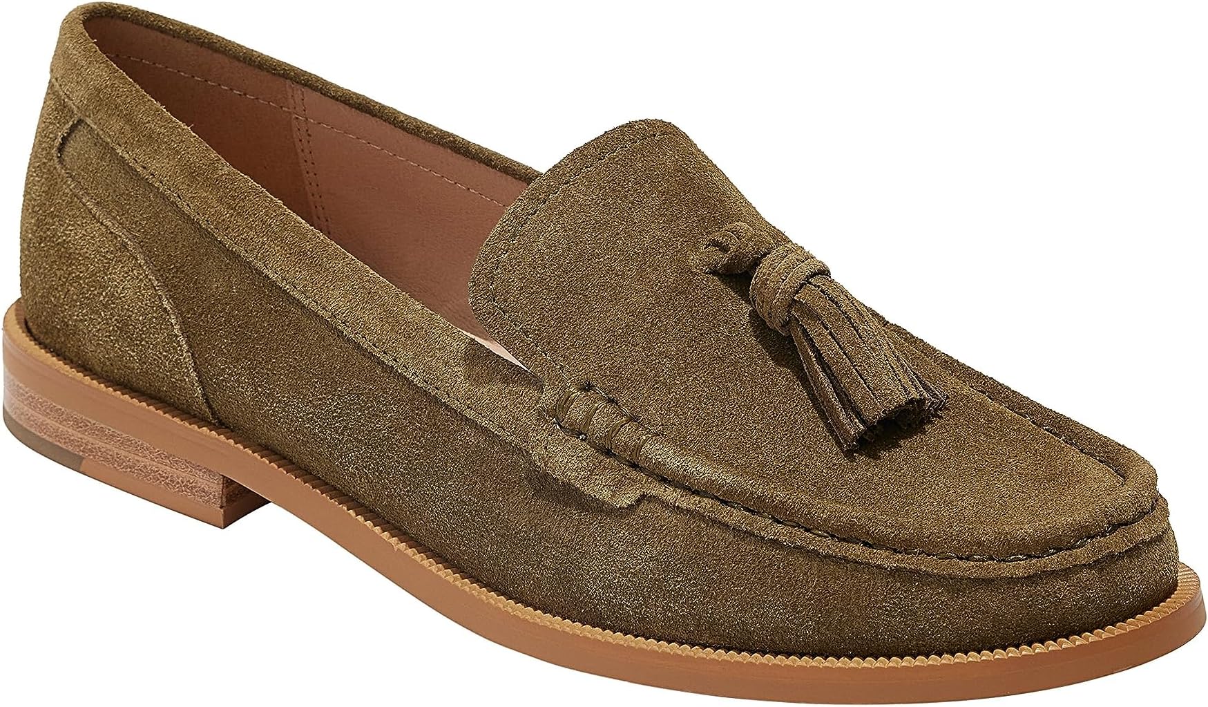 Лоферы Jack Rogers Wells Mid Heel, цвет Cafe Au Lait/Ivory