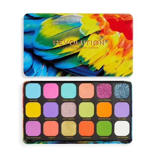 

Палитра теней Forever Flawless Bird Of Paradise Palette Revolution, 1 UD