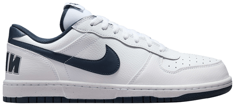 

Кроссовки Nike Big Nike Low 'White Midnight Navy' 2024, белый