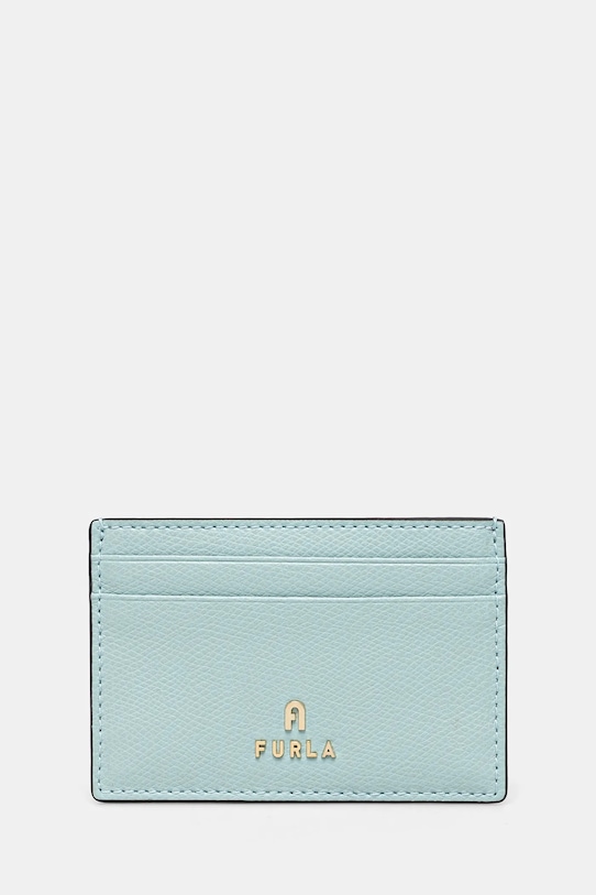 

Кожаный чехол для карт Furla, бирюзовый