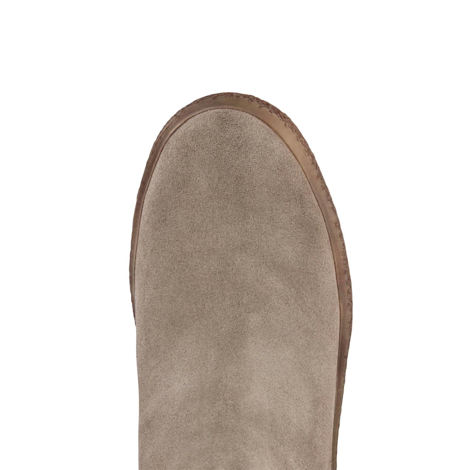 Женские зимние ботинки Broom из замши цвета Stone COUGAR, цвет stone suede — фото 3