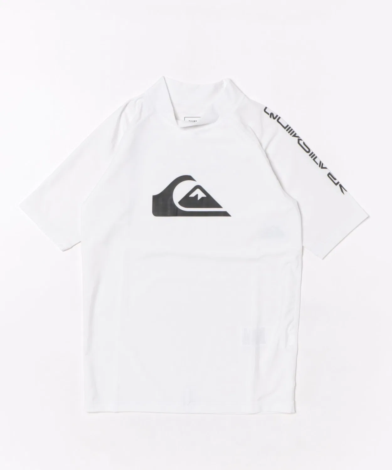 Рашгард с коротким рукавом QUIKSILVER ALL TIME SR YOUTH, белый