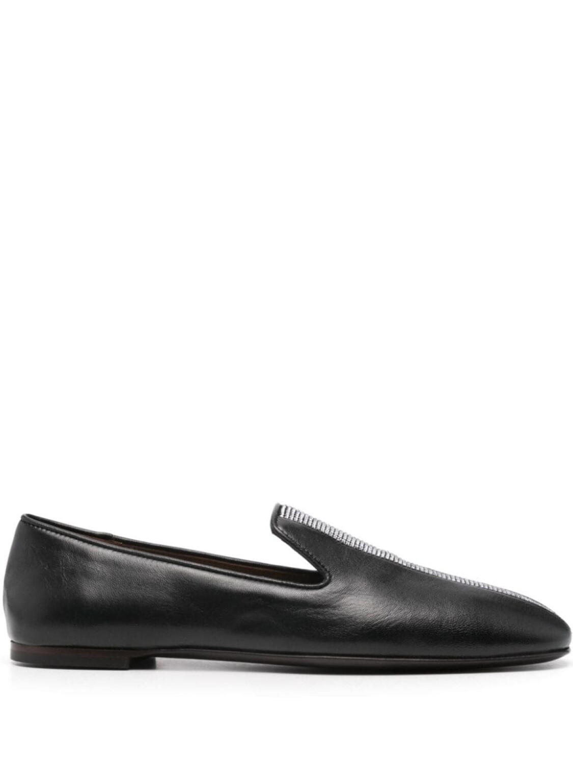 

Giuseppe Zanotti лоферы с кристаллами, черный