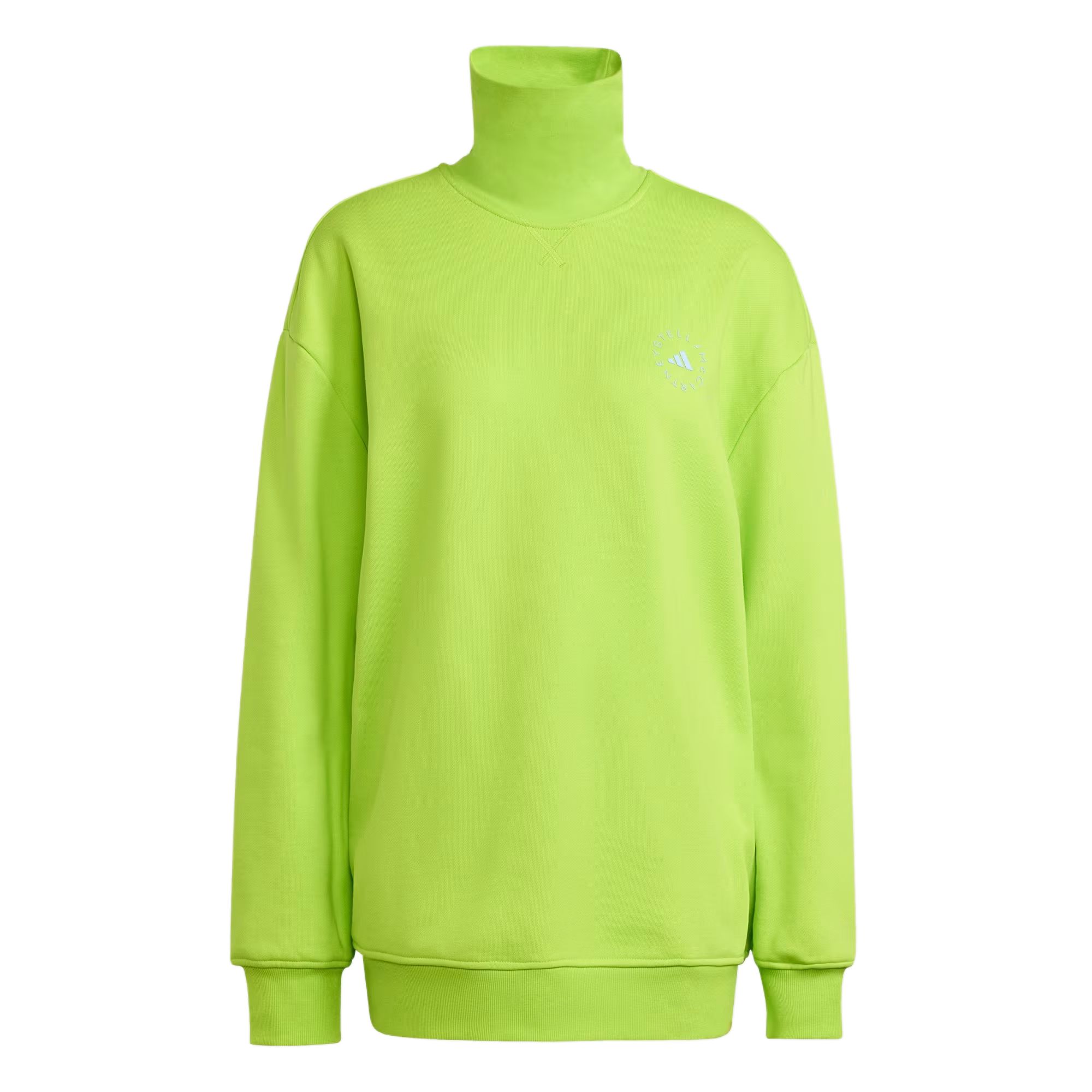 

X STELLA MCCARTNEY FW24 Свитер Женский Неоново-Зеленый Adidas