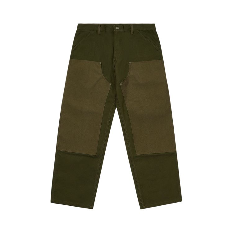 

Брюки Palace x Carhartt WIP Double Knee Pant Plant, зеленый