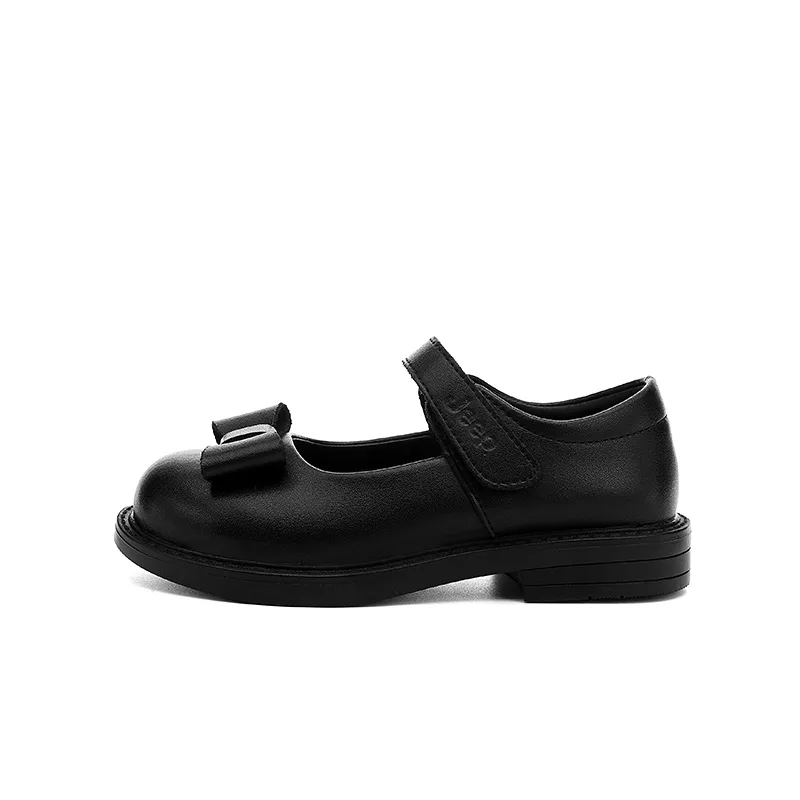 Детские кожаные туфли Pre school Jeep, черный patent leather — фото 3