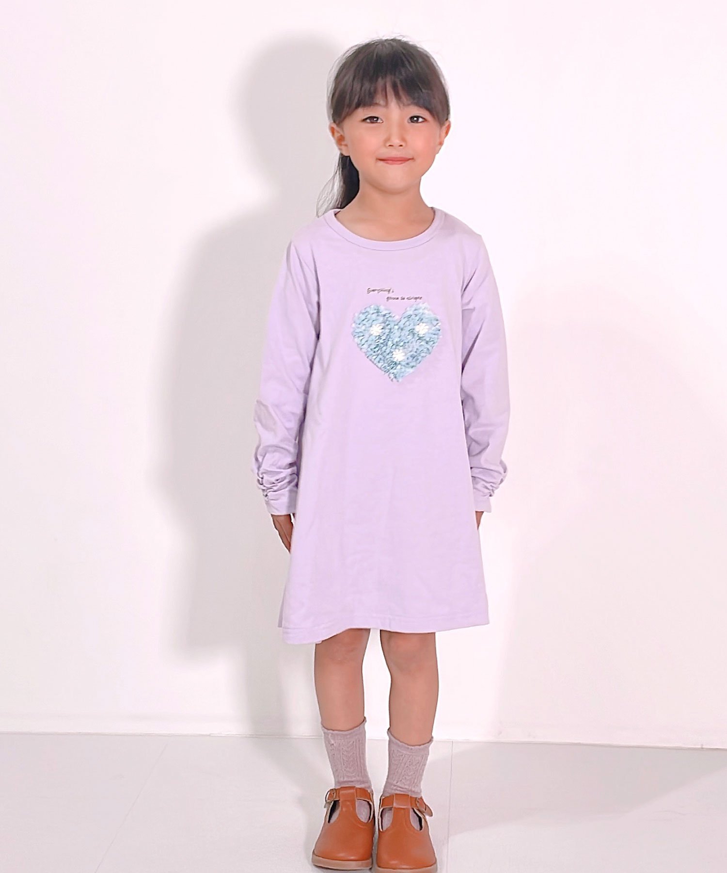 Платье с мотивом SKAPE/шифон, Purple