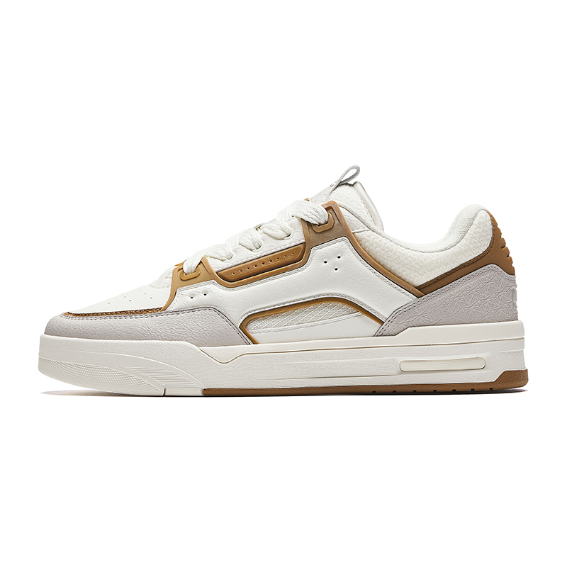 

ANTA Кроссовки для скейтбординга мужские Ivory White/Light Tea Brown/Shade 1 Gray