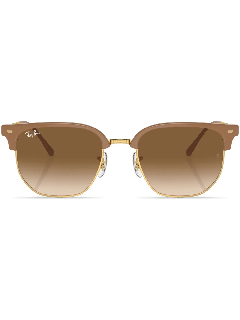 

Солнцезащитные очки New Clubmaster в квадратной оправе Ray-Ban, коричневый