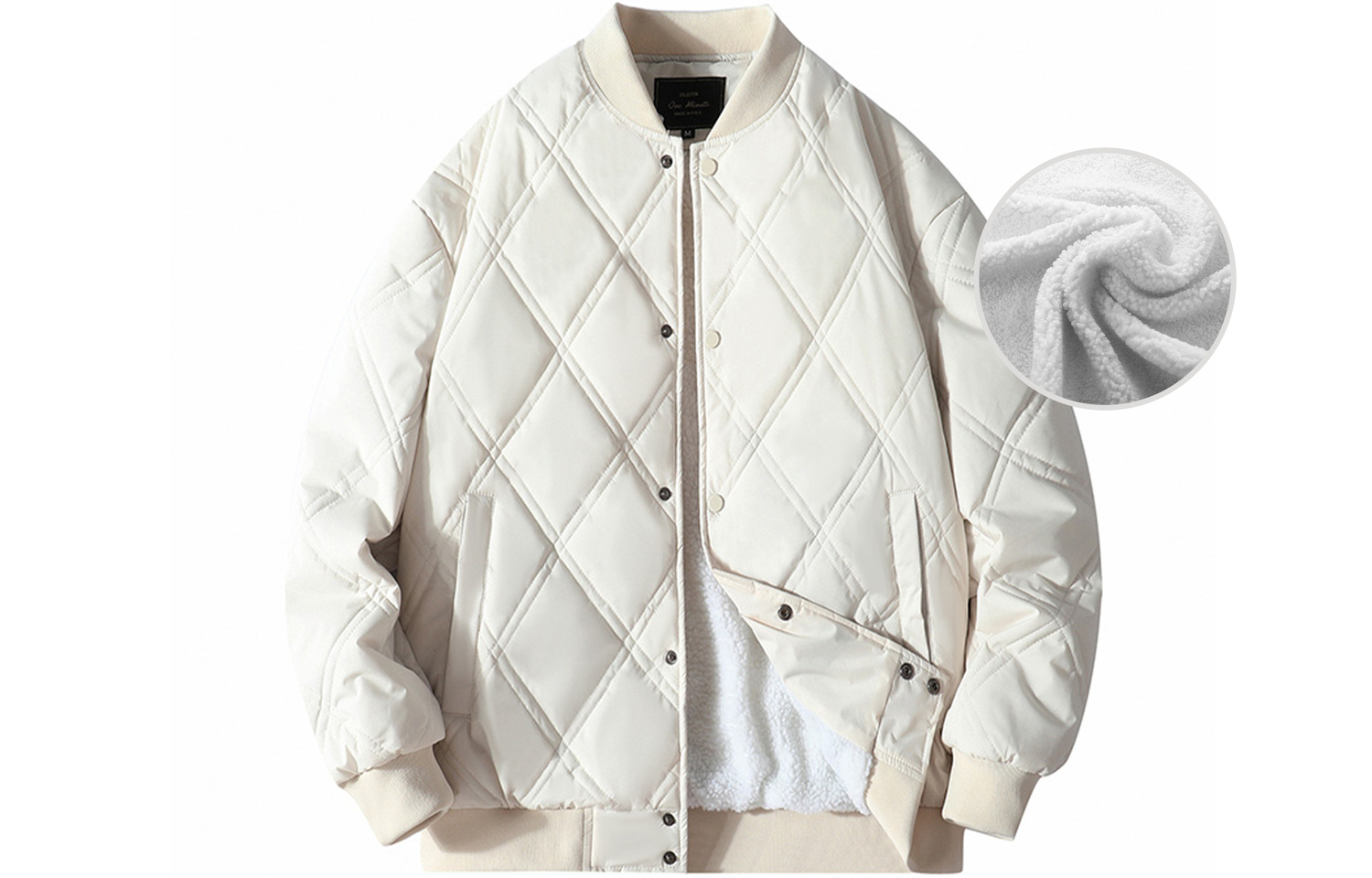 

EDCO BREAK SILENCE Пуховик Unisex, Thickened and Fleece-Lined Khaki