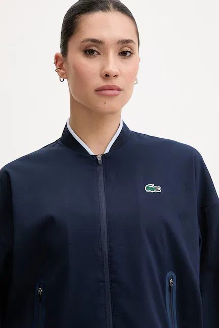 Куртка Lacoste Синяя переходная Regular Fit — фото 4