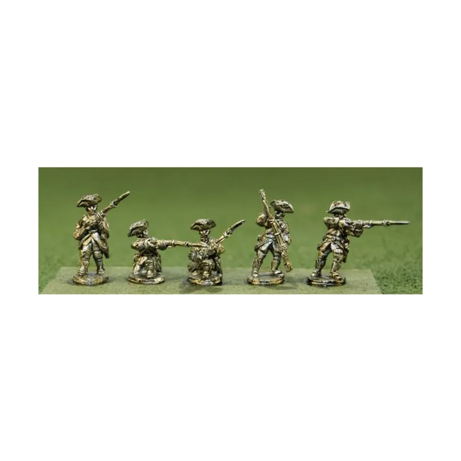 

Французская линия – Перестрелка, Drums on the Mohawk Miniatures - French & Indian War - Assorted (15mm)