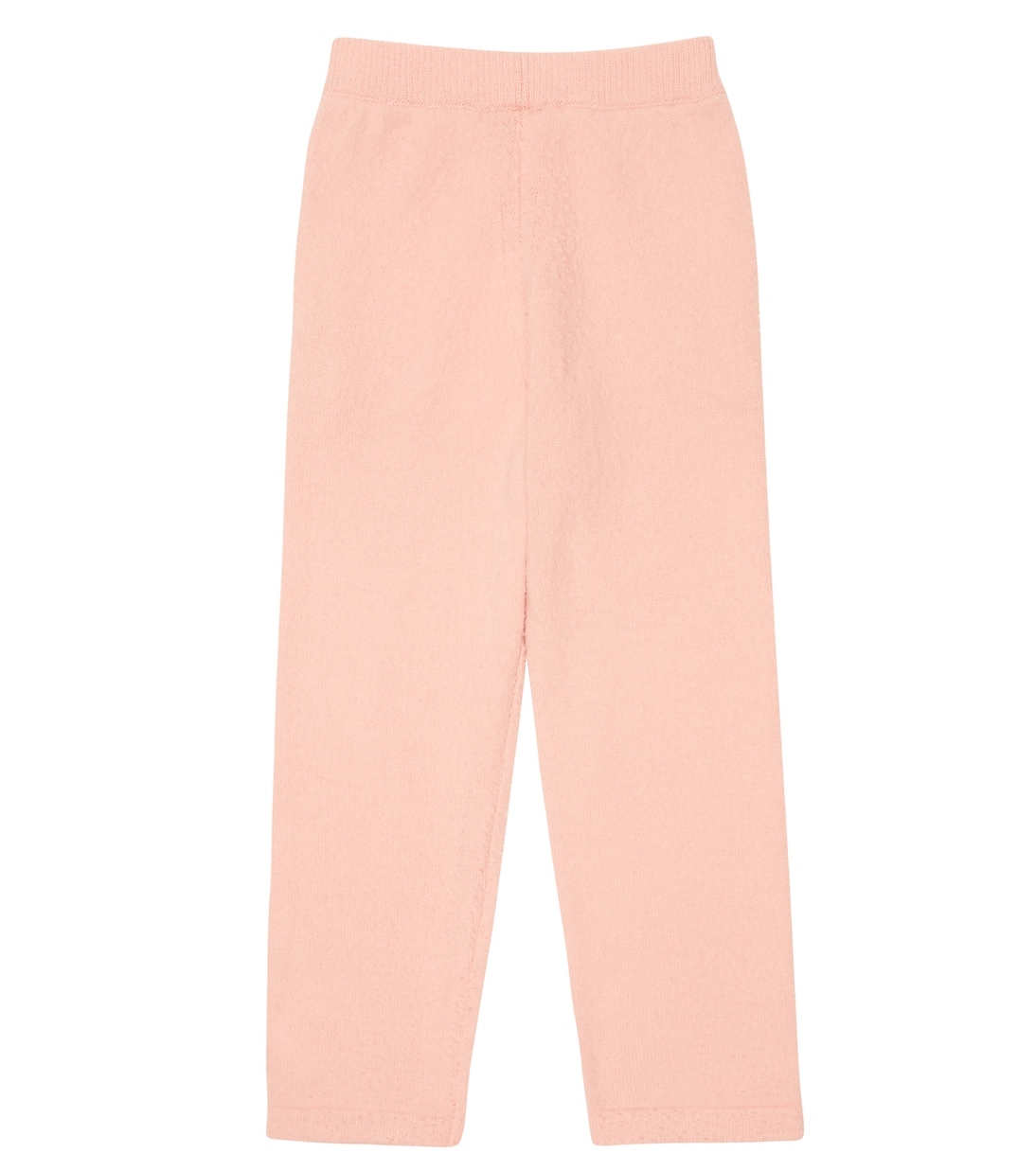 Брюки Bugsy из шерсти и кашемира The Row Kids, розовый — фото 4