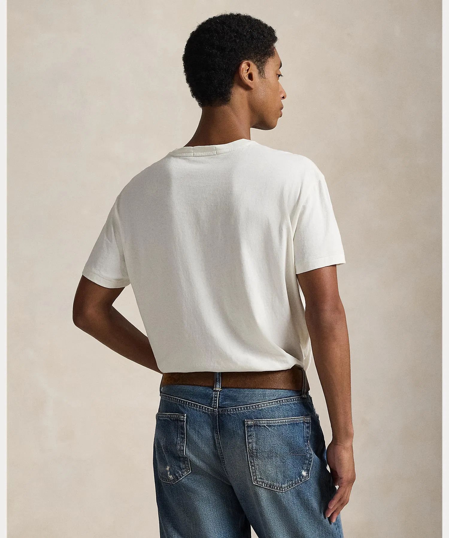 Мужская футболка Polo Ralph Lauren Classic Fit Polo Bear Jersey — фото 4