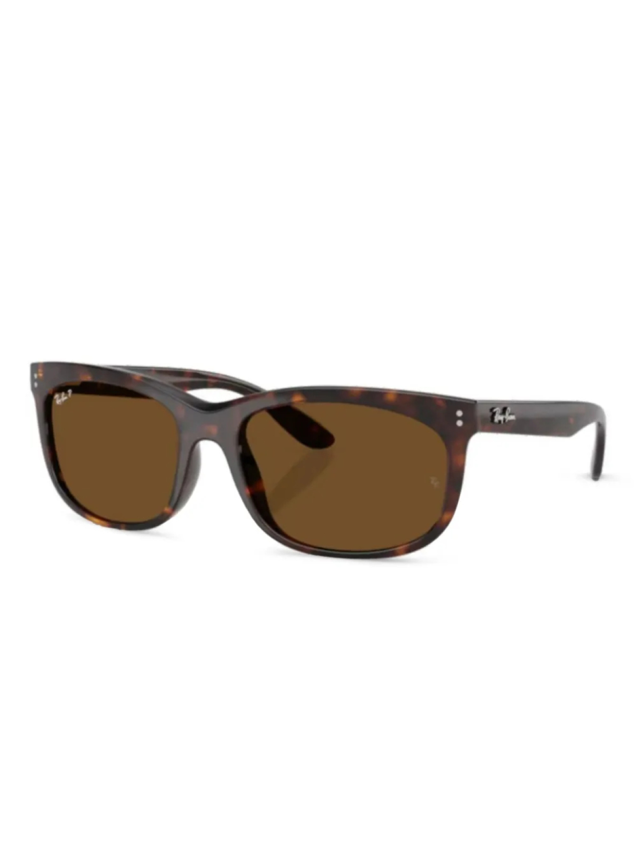 

Солнцезащитные очки в прямоугольной оправе Ray-Ban, коричневый