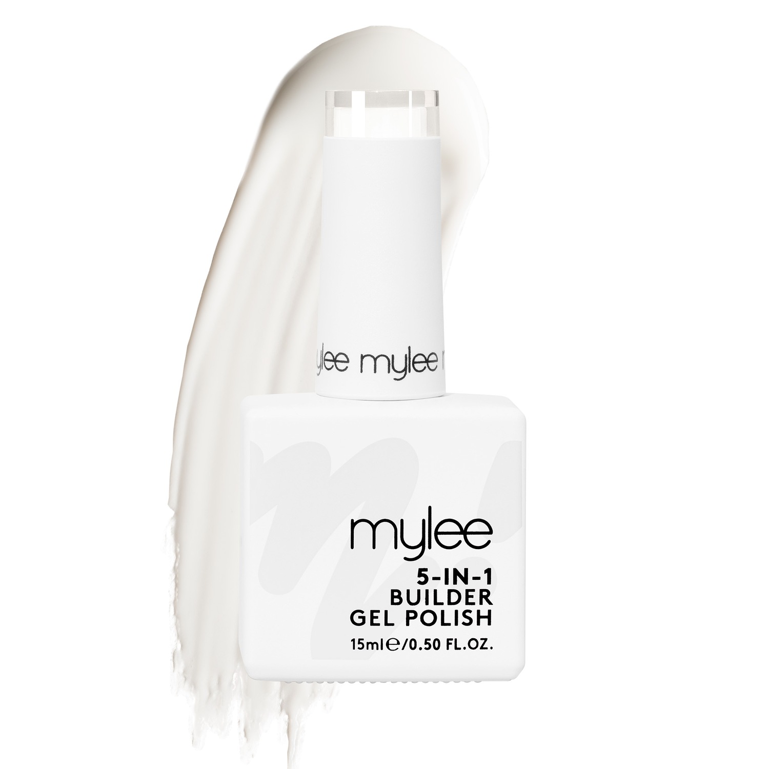 

Гель-лак для ногтей 5-in-1 builder gel peach Mylee, 5-in-1 builder gel white, объем 15 мл