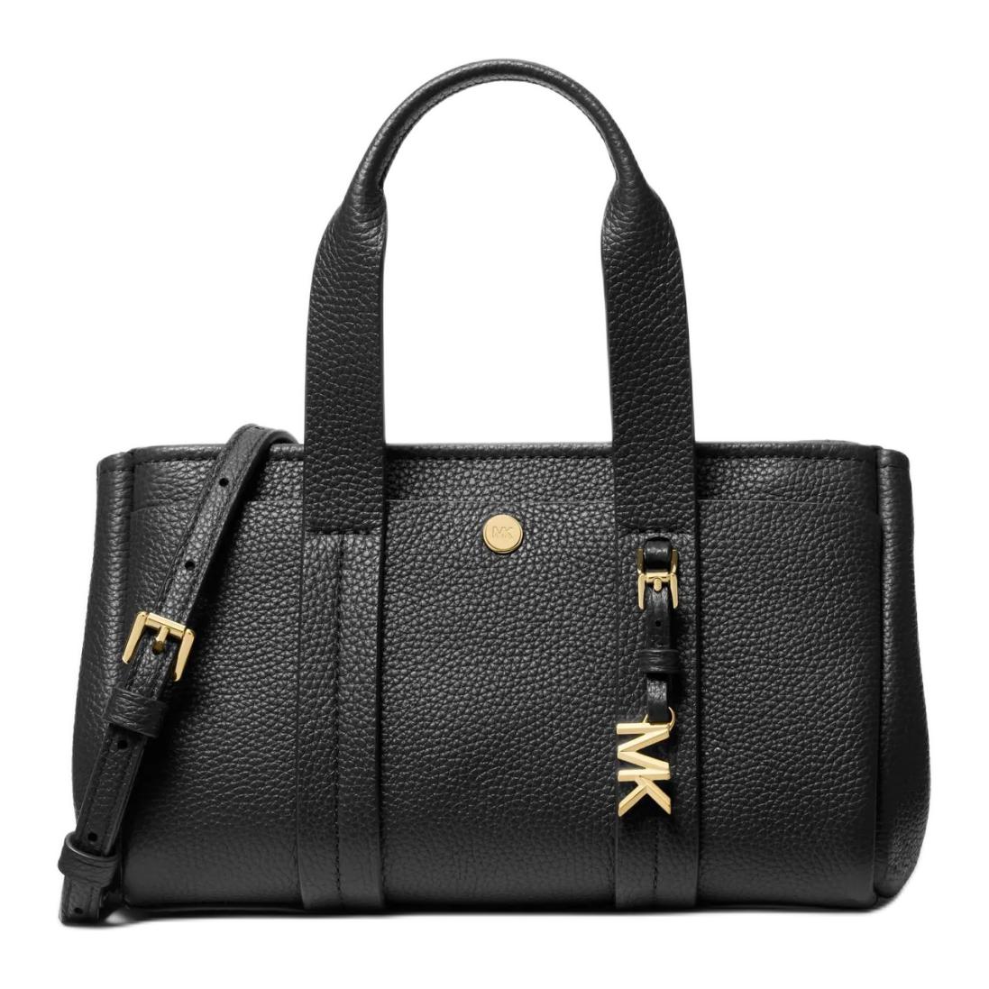 

MICHAEL KORS Женская мини-сумка из натуральной и искусственной кожи черного цвета через плечо