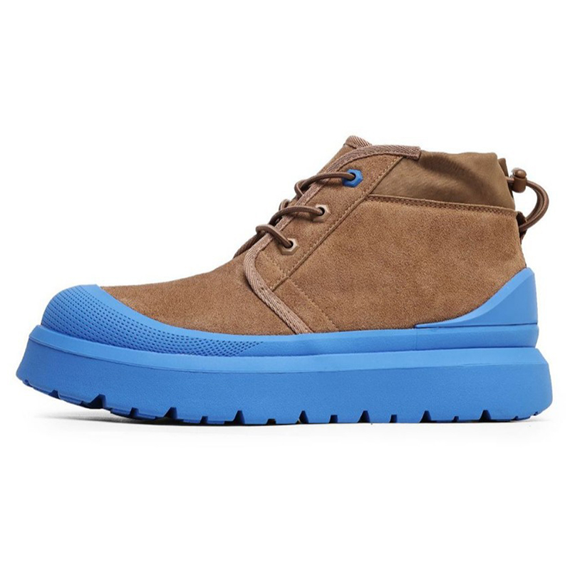 

SHUPATE Унисекс короткие зимние сапоги сине-коричневые, цвет Blue Brown